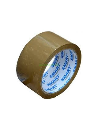 Taśma pakowa 48mm x 60yd solvent, brąz, SMART