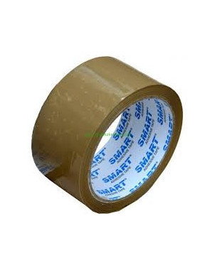 Taśma pakowa 48mm x 60yd solvent, brąz, SMART