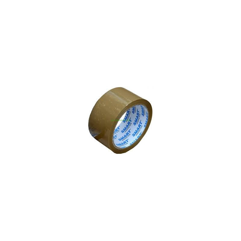 Taśma pakowa 48mm x 60yd solvent, brąz, SMART