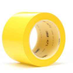 Taśma winylowa 3M 471 żółta, 50mm x 33m