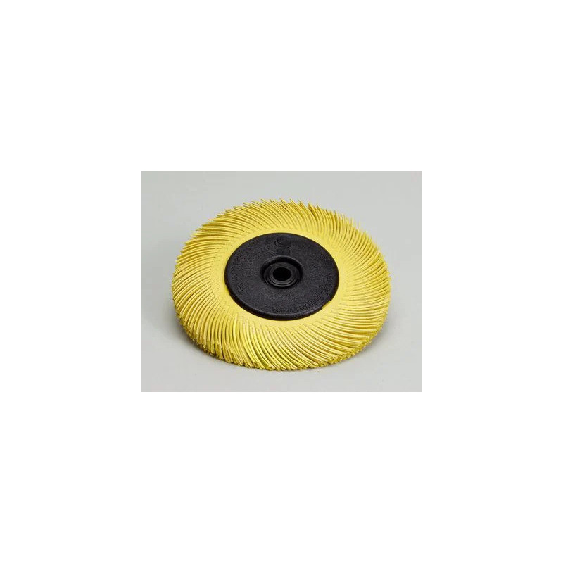 Szczotka czyszcząca 3M BB-ZB P80, żółta, Typ C, 152mm
