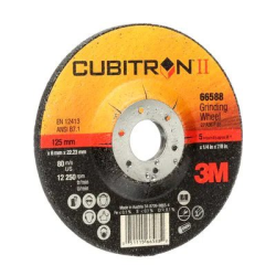 Tarcza 3M Cubitron II  szlif T27, 125mm x 7,0mm x 22,23mm, 94002