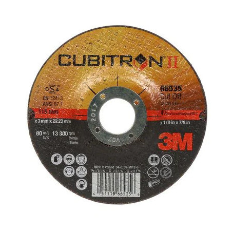 Tarcza 3M do cięcia Cubitron II T41-230x2x22,23 PN 65463