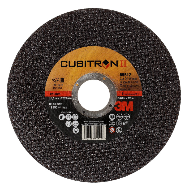 Tarcza do cięcia 3M Cubitron II 125 x 1,6 x 22,23
