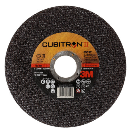 Tarcza do cięcia 3M Cubitron II 125 x 1,6 x 22,23